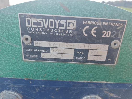 DESVOYS - MASTER FIELD - 2021