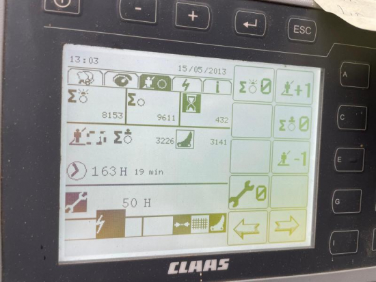 CLAAS RECOLTE - VARIANT 380 RC - 2016