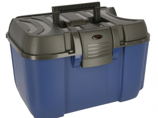 Coffre de pansage Jumbo bleu/noir