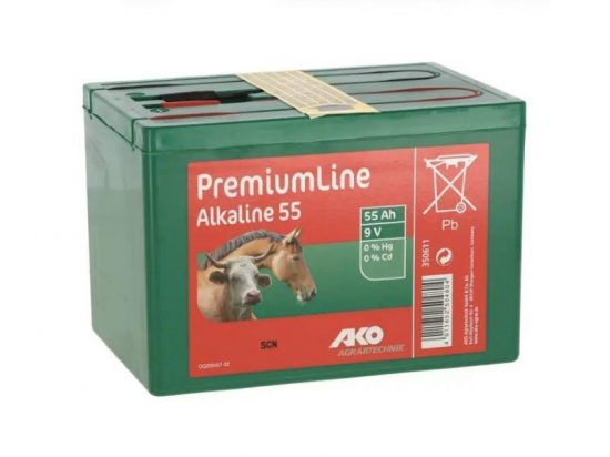AKO Pile Alcaline 210 Ah, 9V