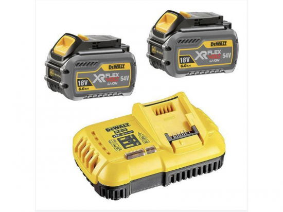Pack 2 batteries XR FLEXVOLT 18V/54V 6Ah
