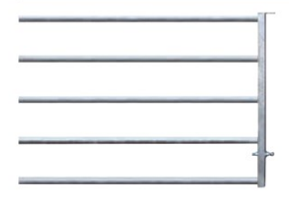 Embout AV Panneaux 5 lisses Ø 48.3mm