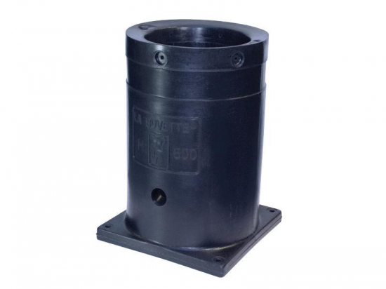 BUSE PE 600 MM/SUPPORT ALU