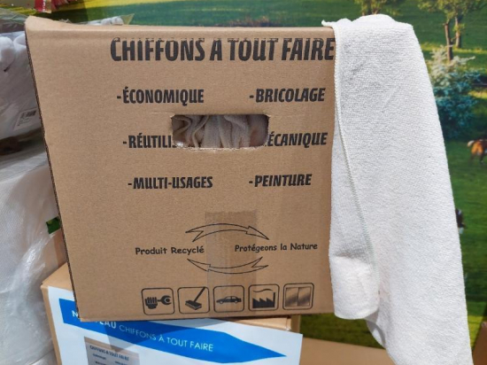 LAVETTES PREMIUM BLANCHE CART DE 100