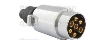 Agripak fiche mâle 7 broches métallique