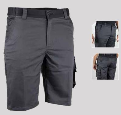 DEDALE BERMUDA MULTIPOCHES GRIS NOIR