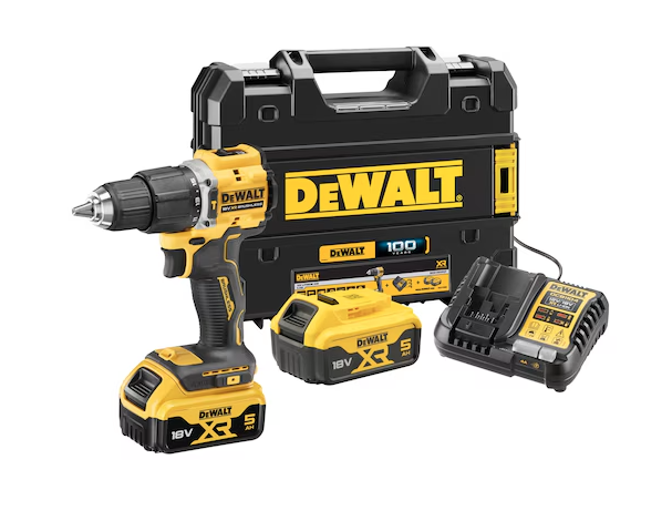 PERCEUSE DEWALT DCD100 18V + 2X5AH