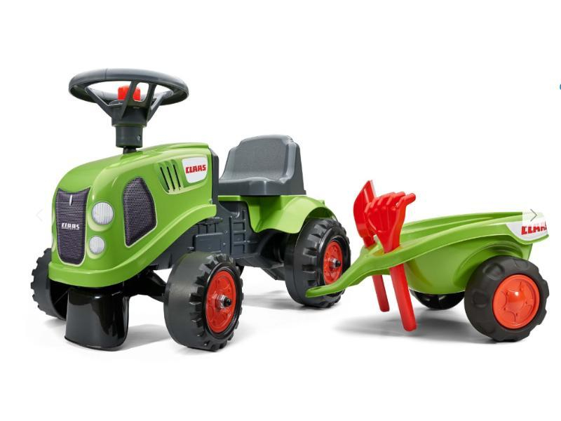 PORTEUR BABY CLAAS AVEC REMORQUE ET OUTI