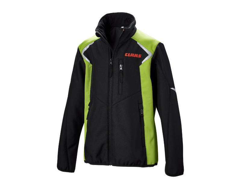 VESTE SOFTSHELL NOIR CLAAS