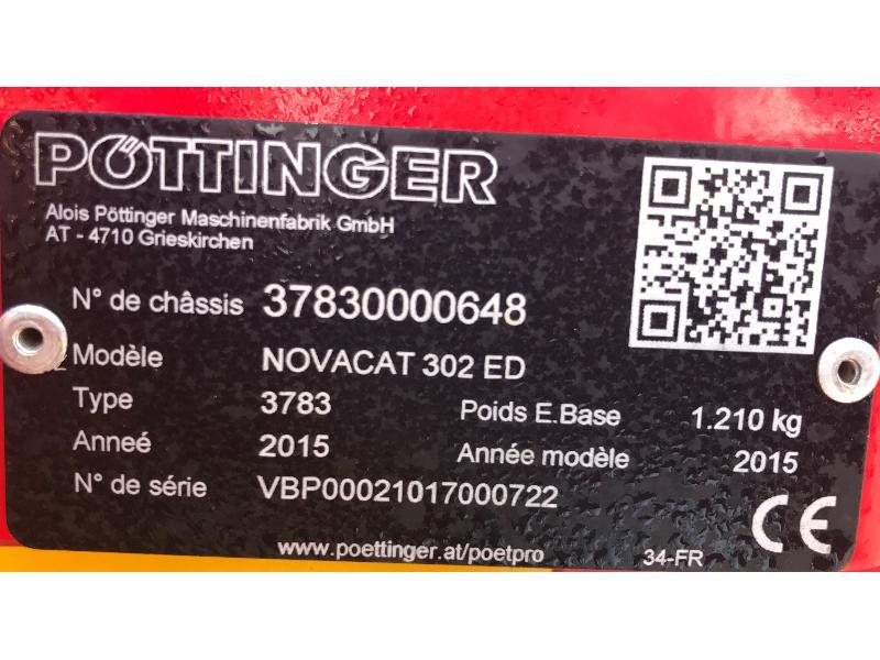 POTTINGER - NOVACAT 302 ED - 2015