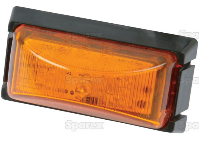 Feu de position (6)led orange 12/24v