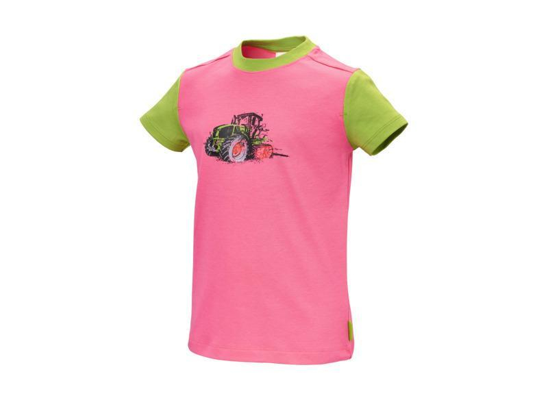 Tee-shirt rose enfant CLAAS