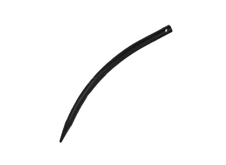 DENT DE FOURCHE Ø25 LG 480 COURBéE