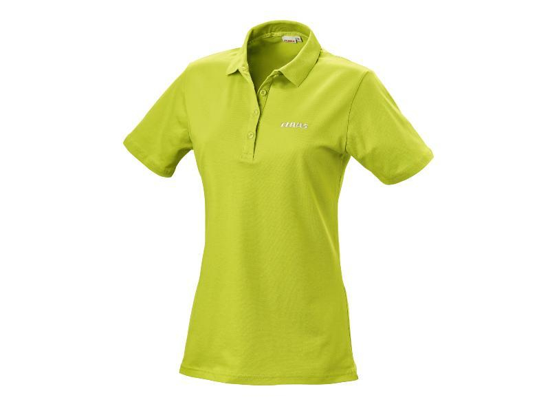Polo vert CLAAS femme, S