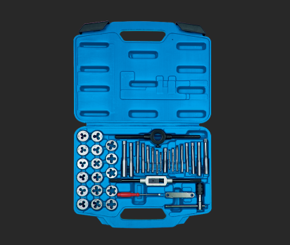 COFFRET TARAUDS + FILIERES 39 PIECES