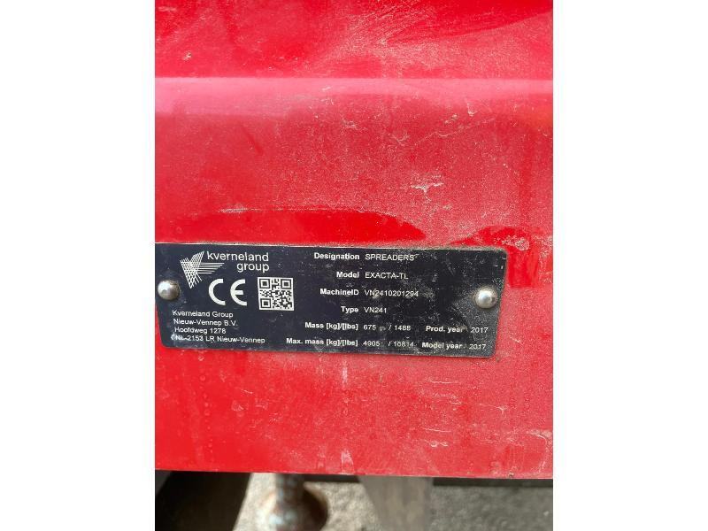 KVERNELAND - EXACTA - 2017