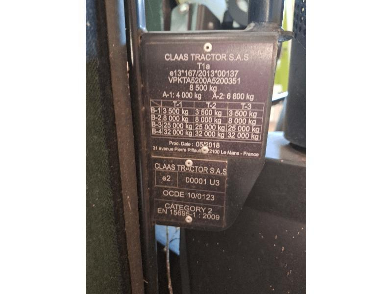 CLAAS TRACTEUR - ARION 410 MR - 2018