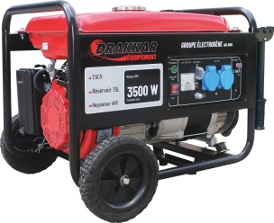 GROUPE ELECTROGENE ESSENCE 3500W 7.5CV L