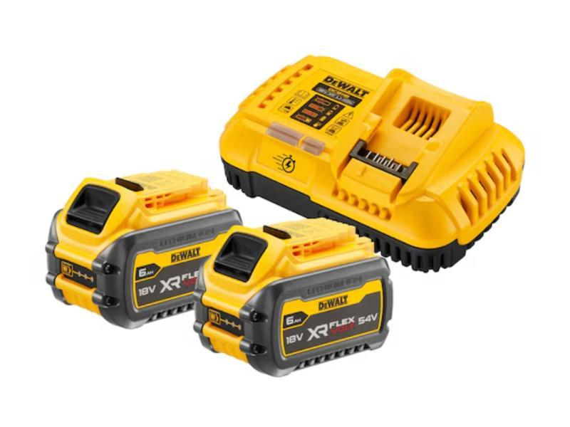Pack 2 batteries XR FLEXVOLT 18V/54V 6Ah