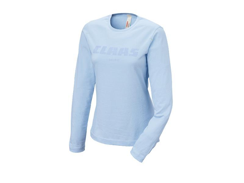 Tee-shirt bleu clair CLAAS femme