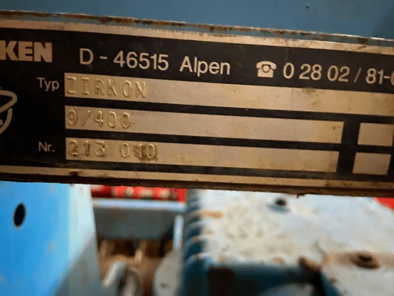 LEMKEN - ZIRKON 9/400 - 2010