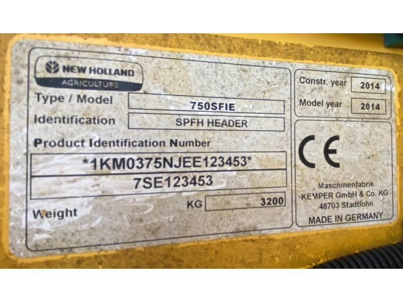 NEW HOLLAND - BEC 10 RANGS - 2014