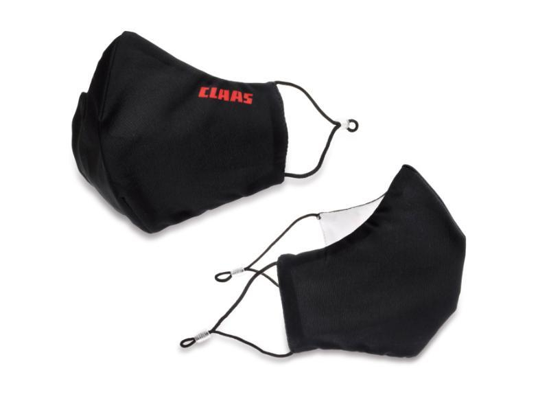 Masque facial, lot de 2, (noir)