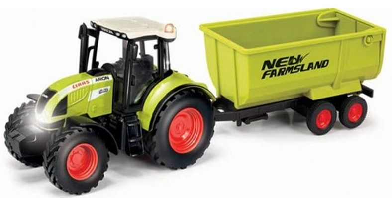 TRACTEUR METAL ET PLASTIQUE 20 CM