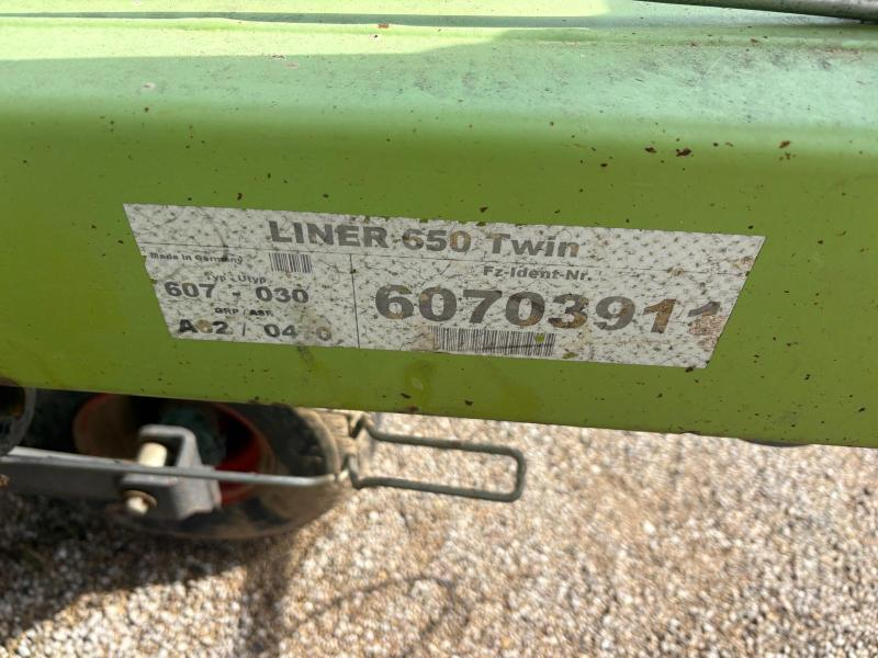 CLAAS RECOLTE - LINER 650 TWIN - 2013