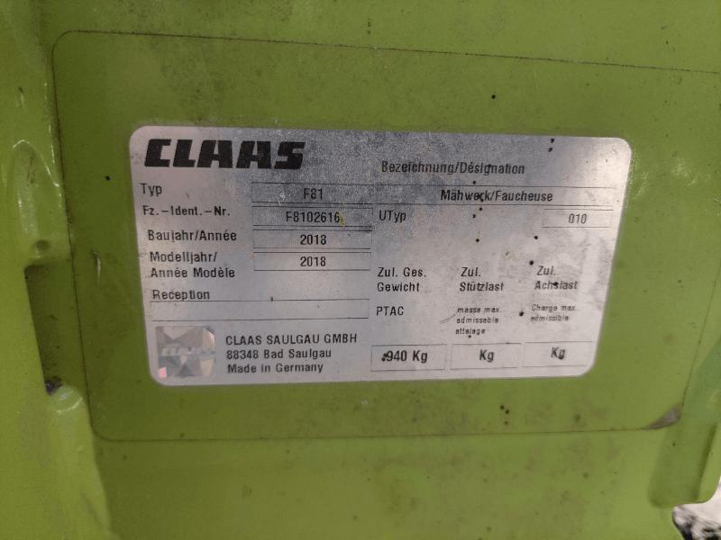 CLAAS RECOLTE - DISCO 3200 - 2018