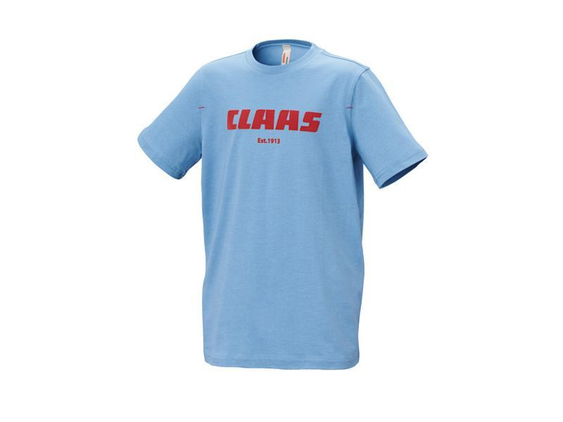 TEE-SHIRT CLAAS ENFANTS BLEU
