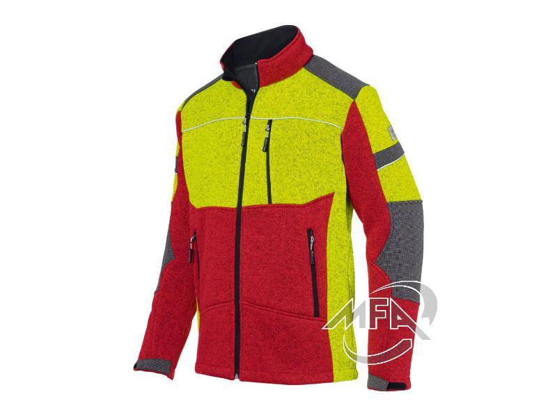 VESTE POLAIRE DOUBLE KUBLER FOREST ROUGE