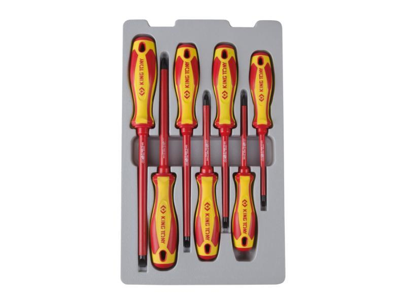 JEU DE 7 TOURNEVIS ELECTRICIEN