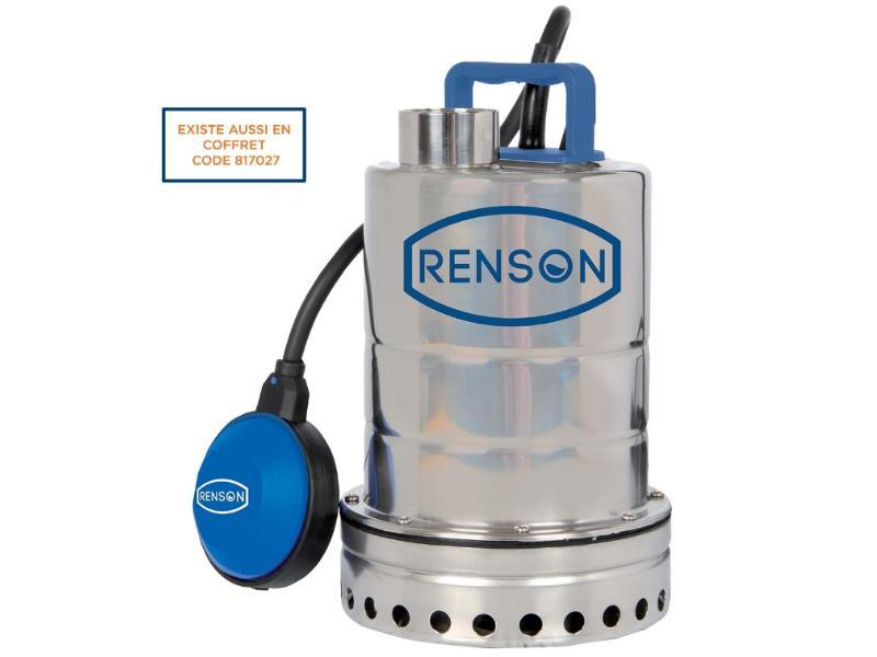 POMPE VIDE CAVE MONOPHASÉE INOX POUR EAU