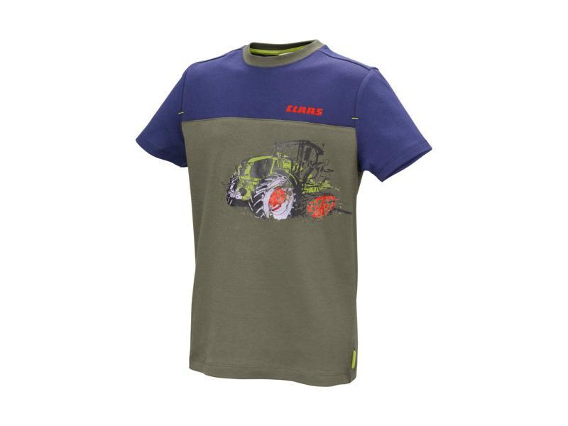 Tee-shirt olive enfant CLAAS