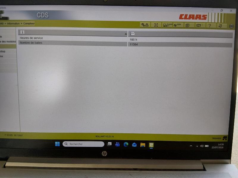 CLAAS RECOLTE - ROLLANT 340 - 2018