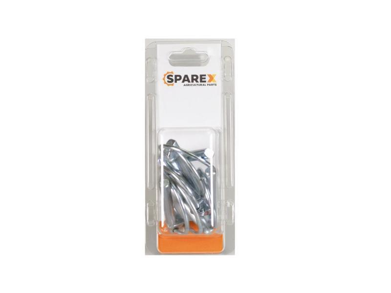 Agripak 5 goupilles clips 9mm anneau ron