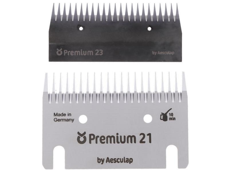 Jeu de peignes Kerbl Premium, 18/17 dent
