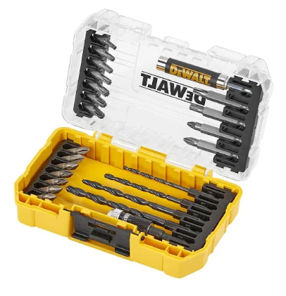 Petit coffret DEWALT TOUGHCASE 25 pièces