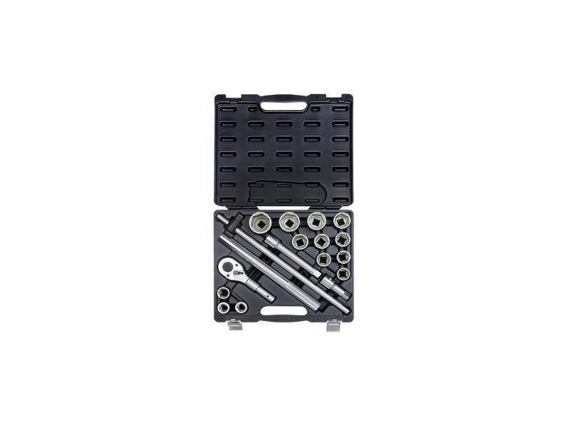 "Coffret de douilles et accessoires 3/4"