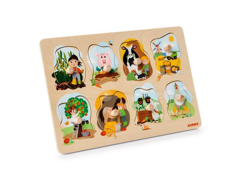 Puzzle a encastrer, 8 pieces