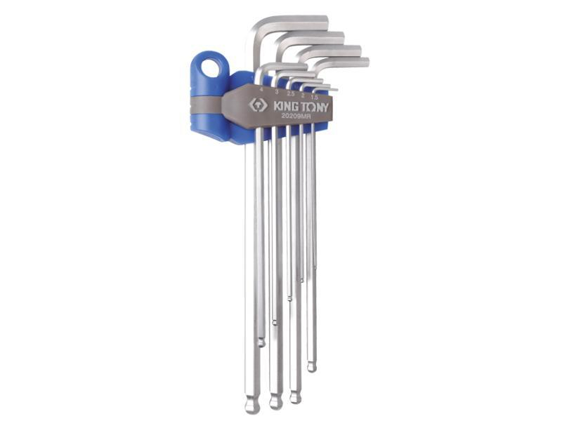 JEU DE CLES MALES 6 PANS - 9PIECES