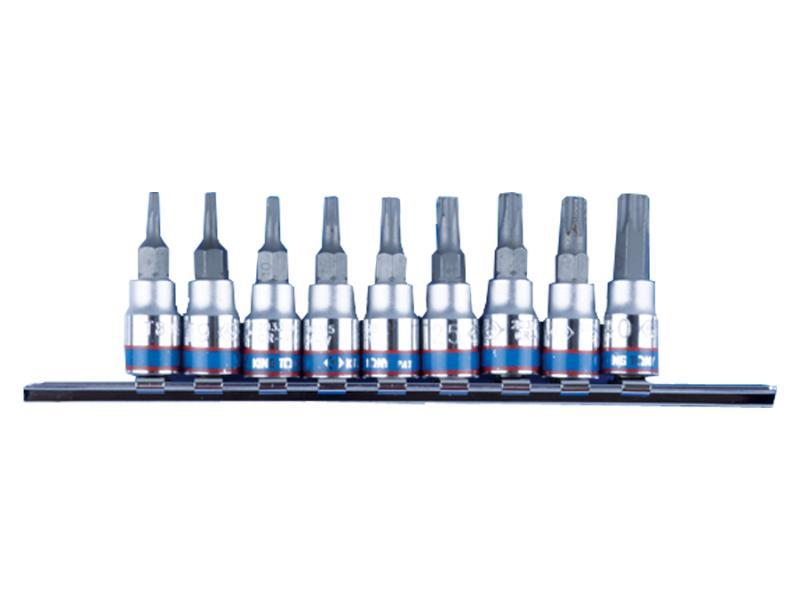 Jeu de douilles tournevis Torx 1/4 su