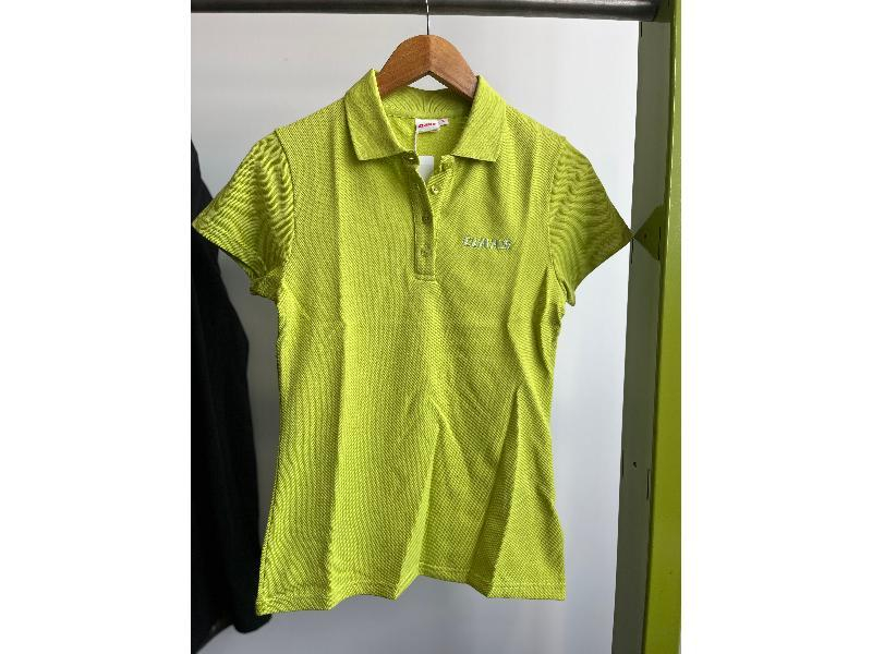 Polo vert CLAAS femme, S