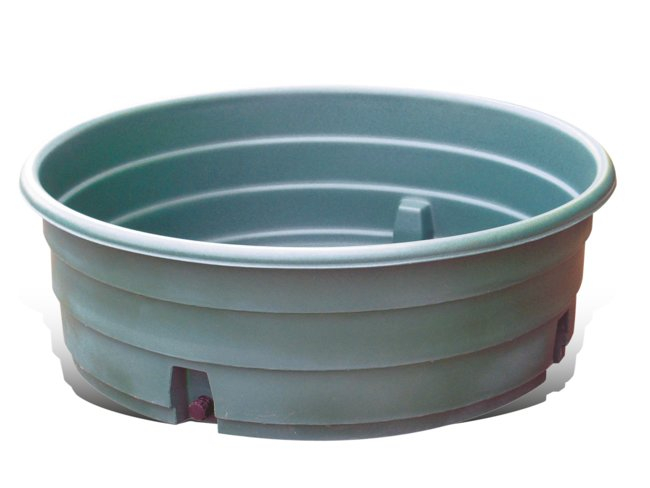 Bac standard vert 1 000L