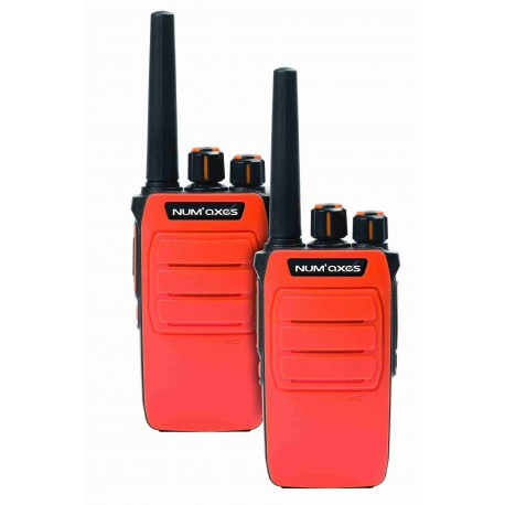 PACK DE 2 TALKIE WALKIE TLK1054 ORANGE