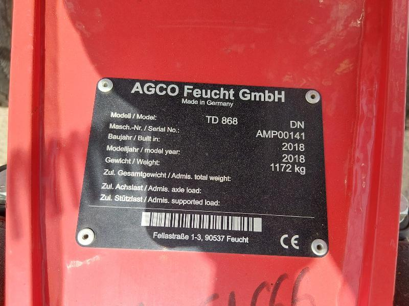 MASSEY FERGUSON - TD868DN - 2018