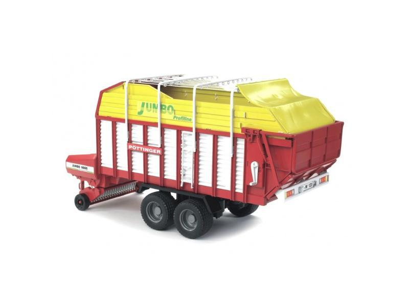 REMORQUE BRUDER A FOIN JUMBO 6600