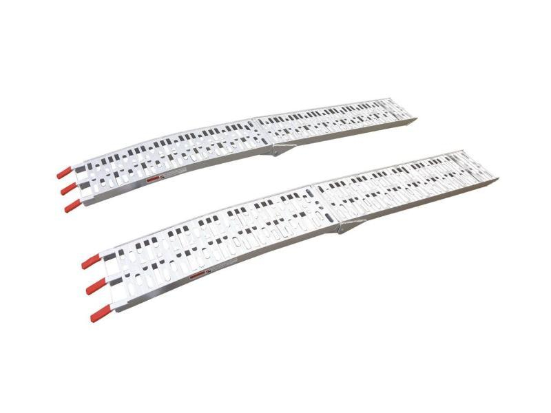 JEU DE 2 RAMPES ALU PLIANTES -