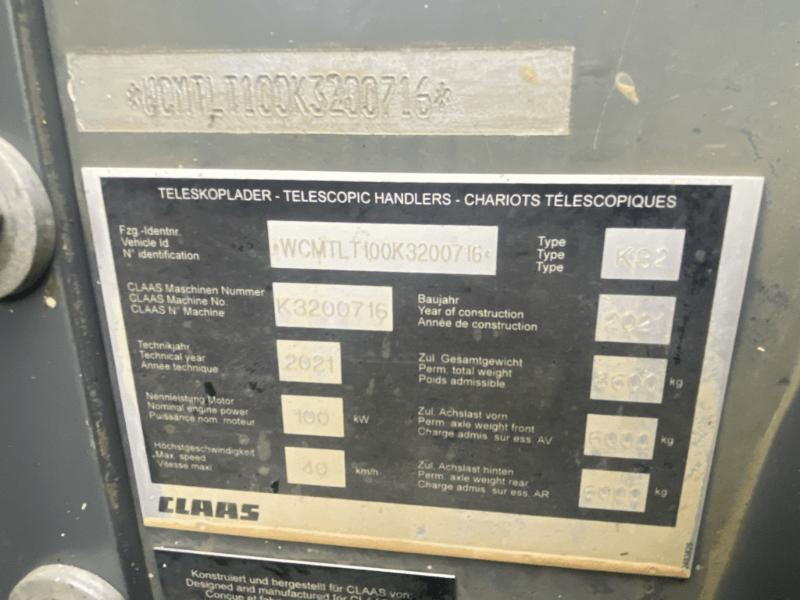 CLAAS RECOLTE - SCORPION 736 VAR - 2021